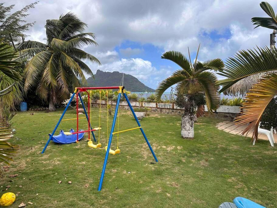 Meri Lodge Huahine Fare Exterior photo